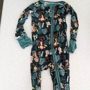Little Sleepies 12-18months monkey print